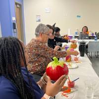 tomato looking pumpkin